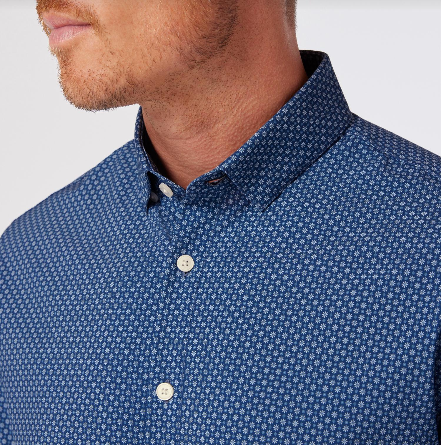 Mizzen + Main - Leeward No Tuck Long Sleeve Dress Shirt