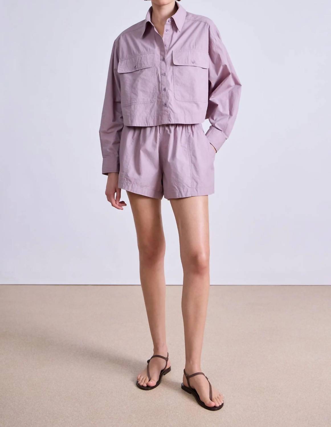 Apiece Apart - Cropped Utility Shirt