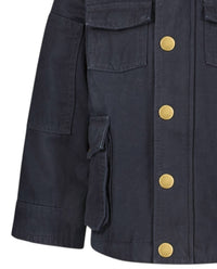 London Fog - Toddler Boys Button-front Collared Utility Barn Coat