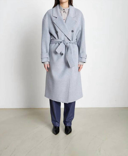 Marissa Checked Wool Mix Coat