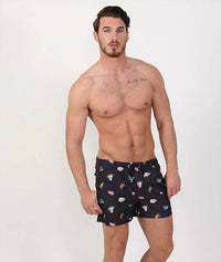Eight X - Urban Jungle Print Swim Trunks