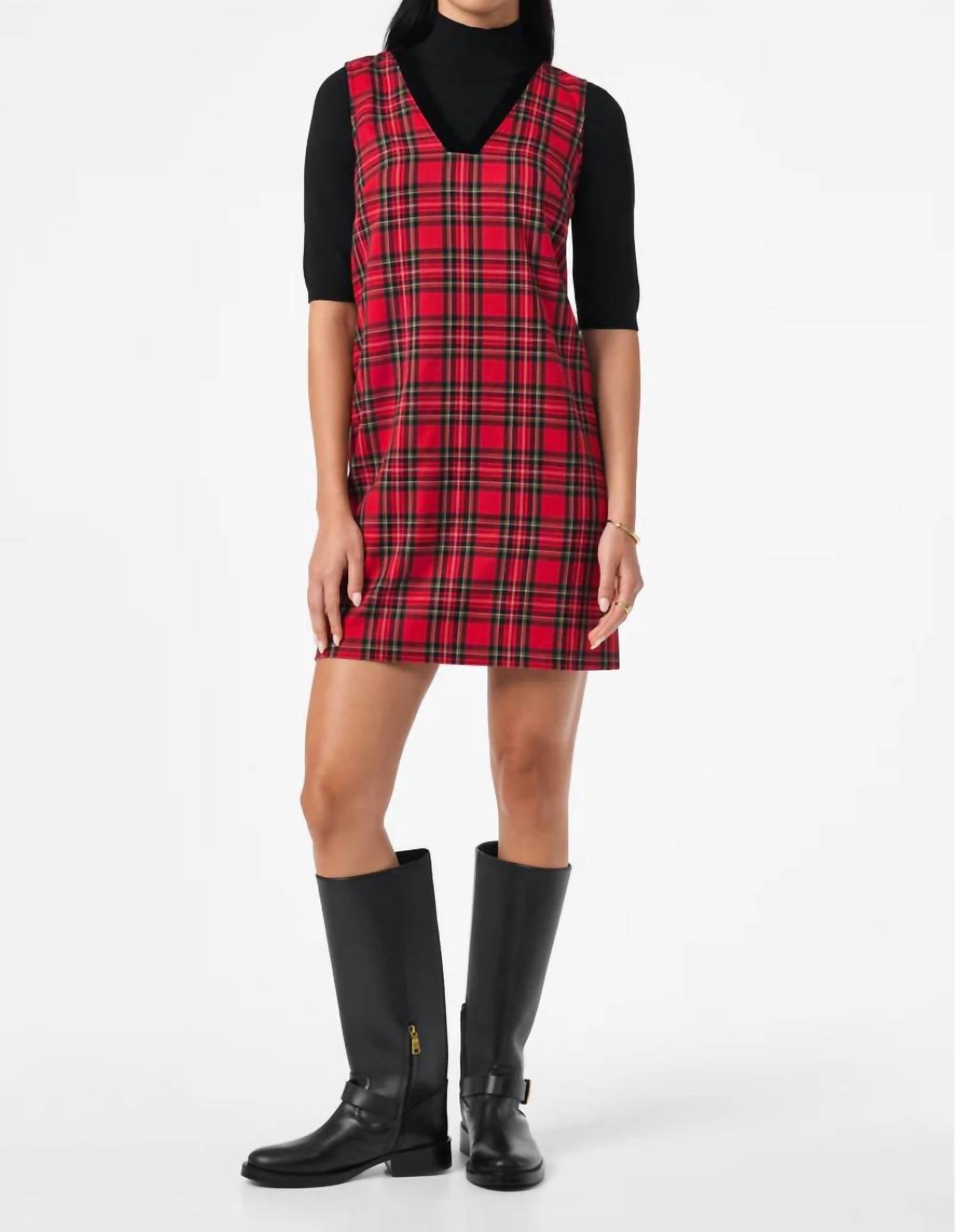 Trina Turk - Revah Tartan Mini Dress