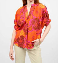 Sister Mary - Flower Popover Top