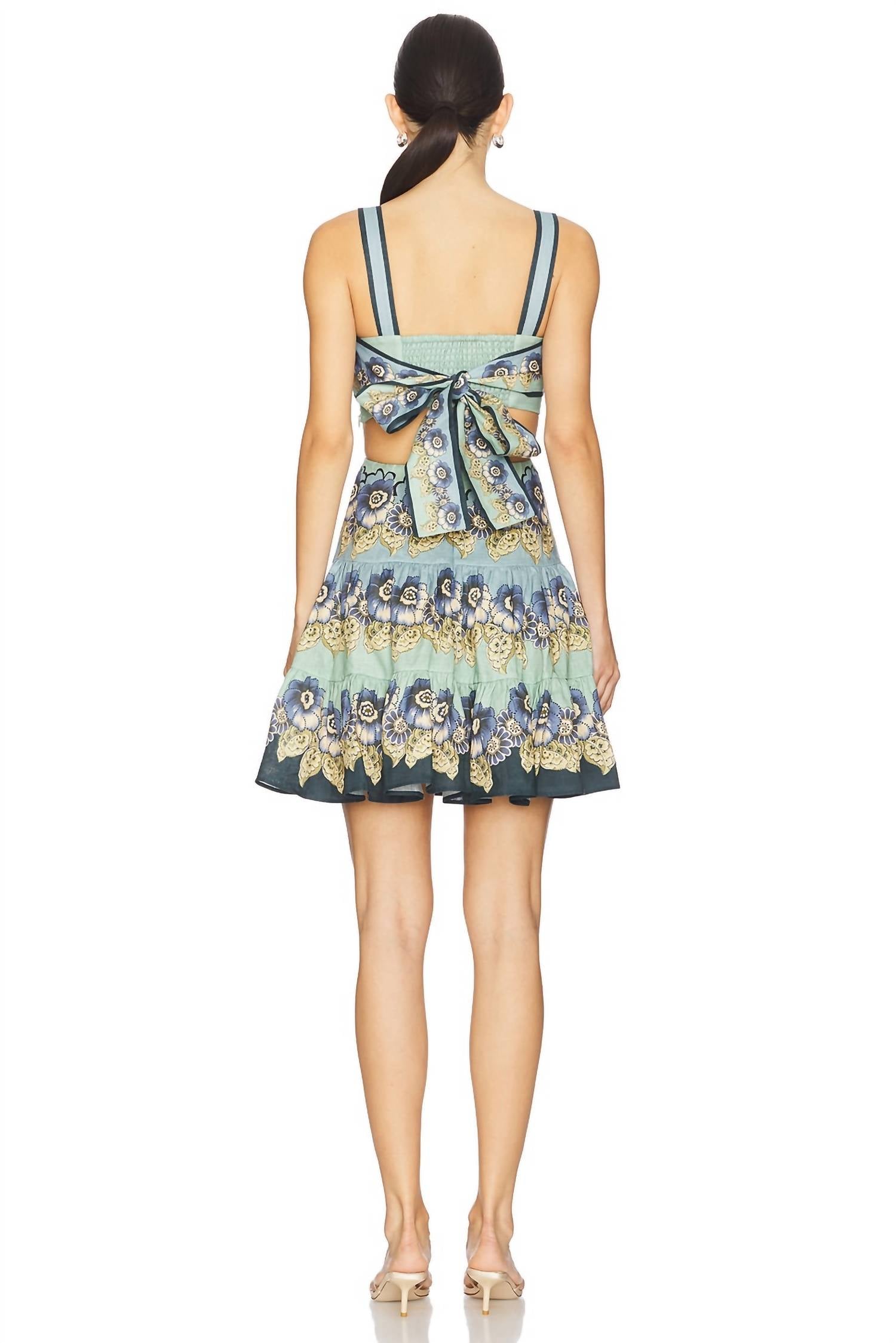 Alemais - Madalena Cut Out Mini Tank Dress