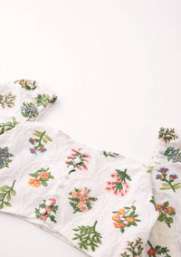 Marlo - Girl's Lillian Embroidered Top