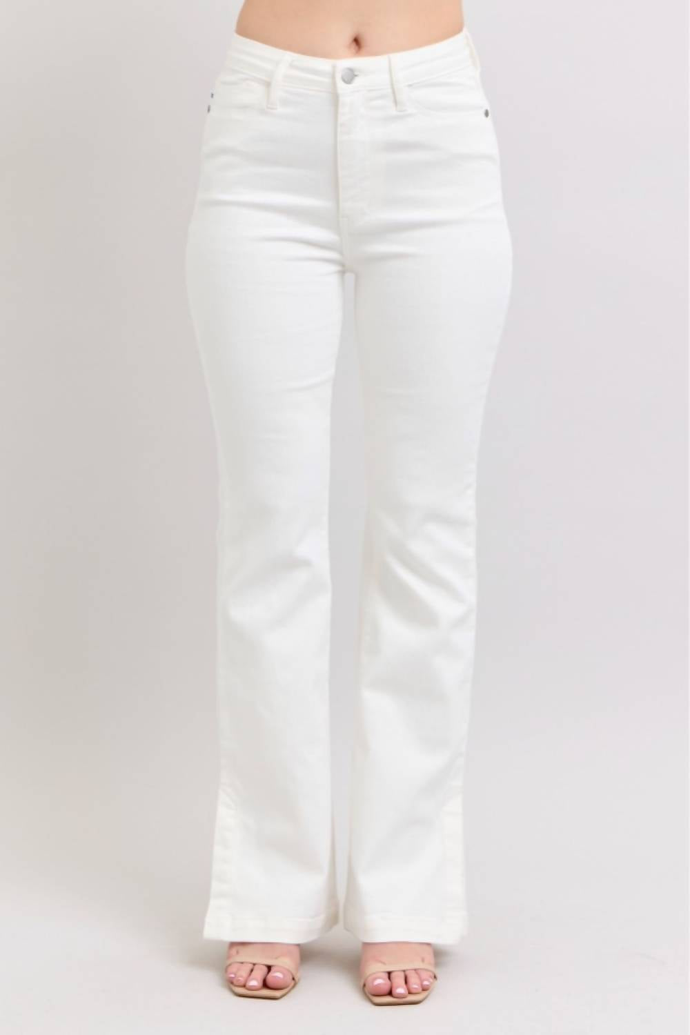 Judy Blue - Side Slit Slim Bootcut Jean