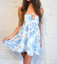Sky To Moon - Floral Flirt Mini Dress