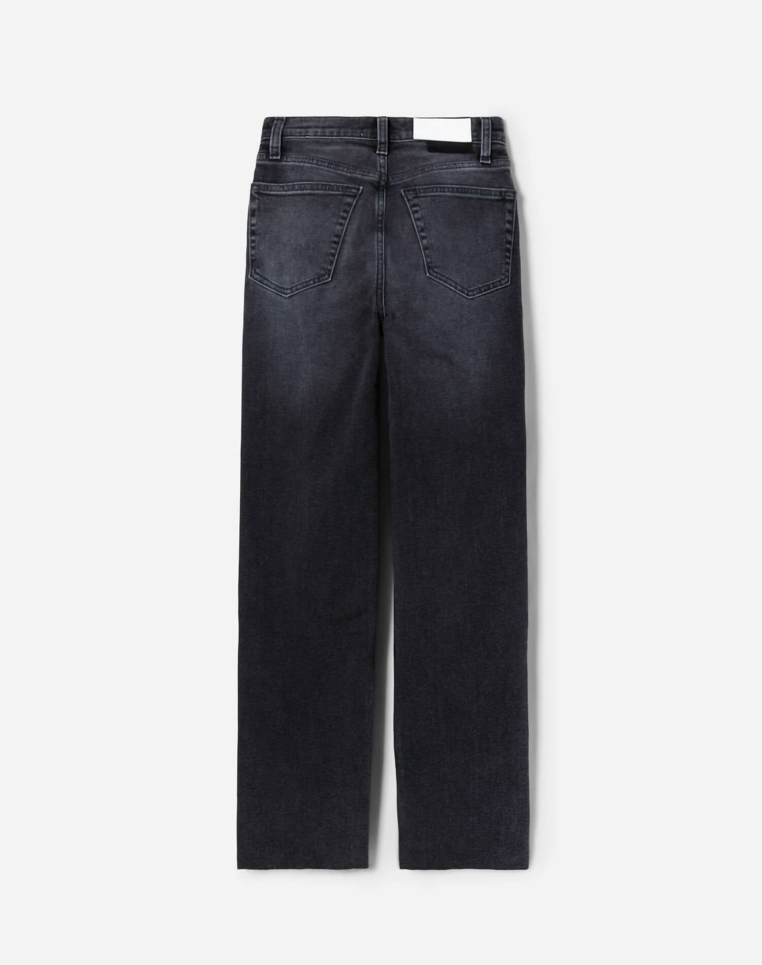 Re/Done - Comfort Stretch High Rise Stove Pipe Jeans