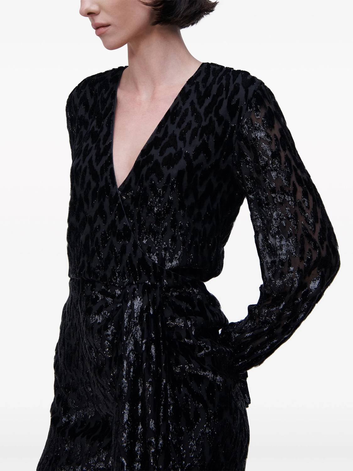 Jonathan Simkhai - CAMRYN V-NECK WRAP MINI DRESS