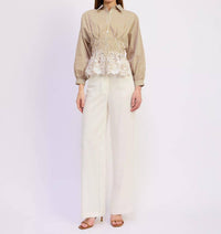 En Saison - Juliette Collared Blouse Top