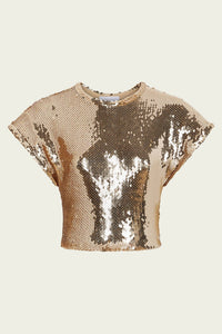 Rabanne - Sequin Crop Top