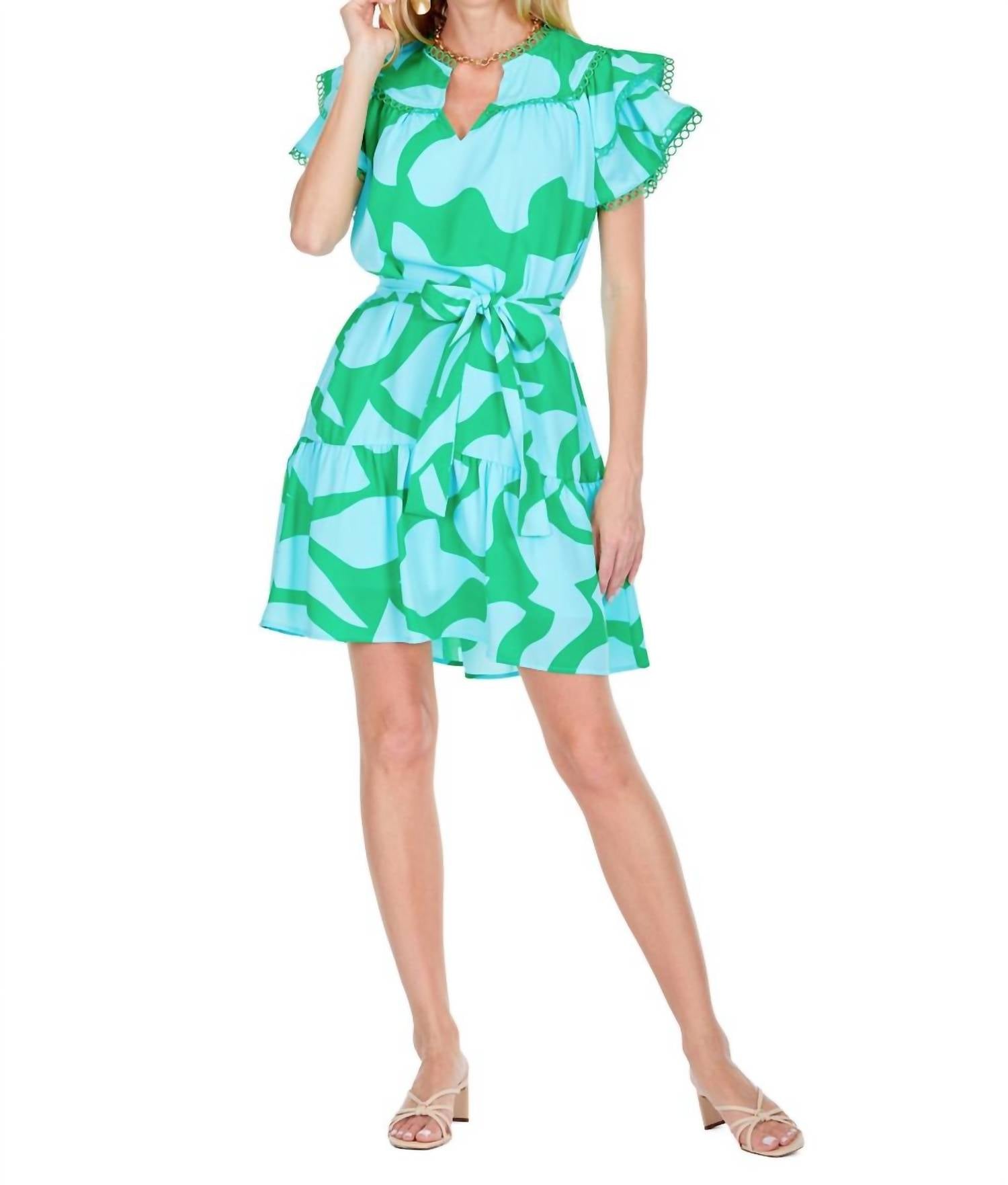 Joy Joy - Arial Loop Trim Dress