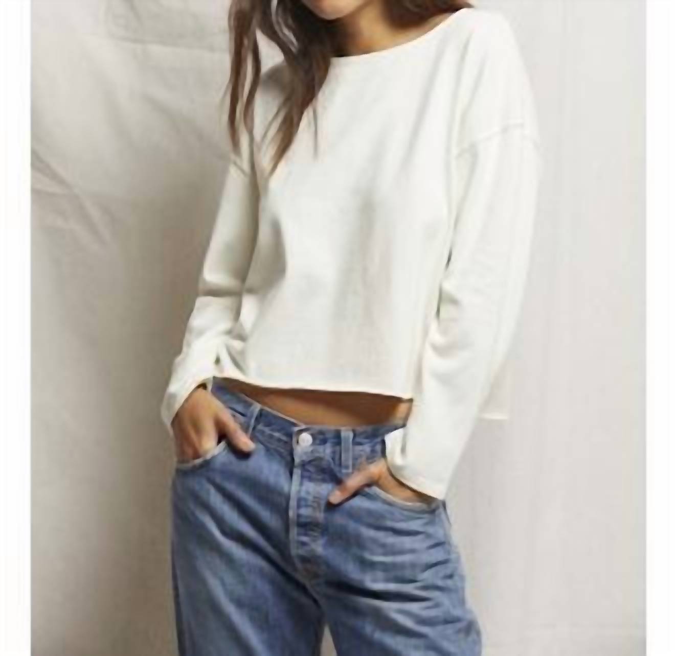 Perfectwhitetee - Taylor Long Sleeve Top