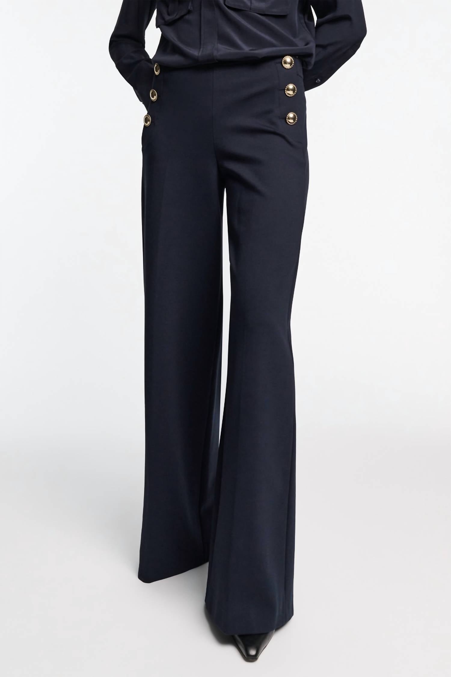 Dorothee Schumacher - Wide Leg Punto Milano Sailor Pants