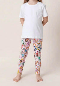 Charlies Project - Girl's Little Princess Leggings