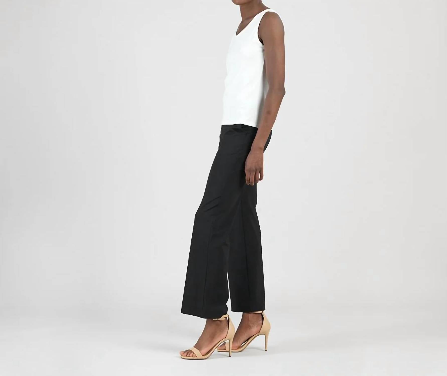 Clara Sunwoo - V To Round Knit Tank Top