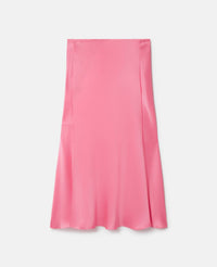 Stella Mccartney - Double Satin Bias Cut Midi Skirt