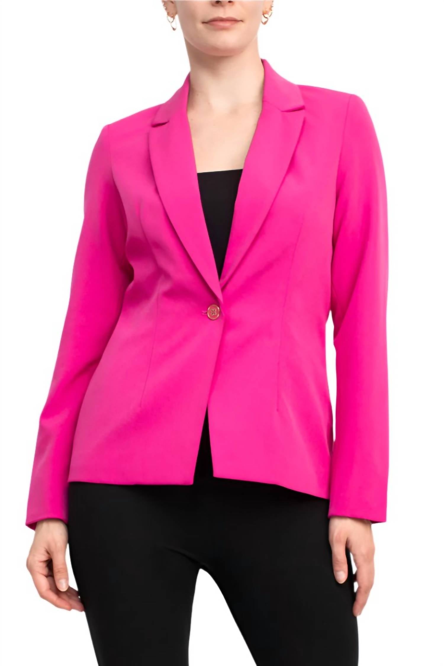 Nanette Lepore - Notch Lapel Nolita Stretch Blazer