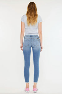 Kancan - Mid Rise Ankle Skinny Jeans