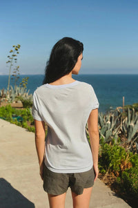 Sundry - Deep V-neck Top