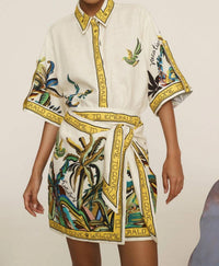 Alemais - Day Dream Collar Linen Shirt