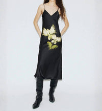 Silk Laundry - 90s Slip Midi Dress