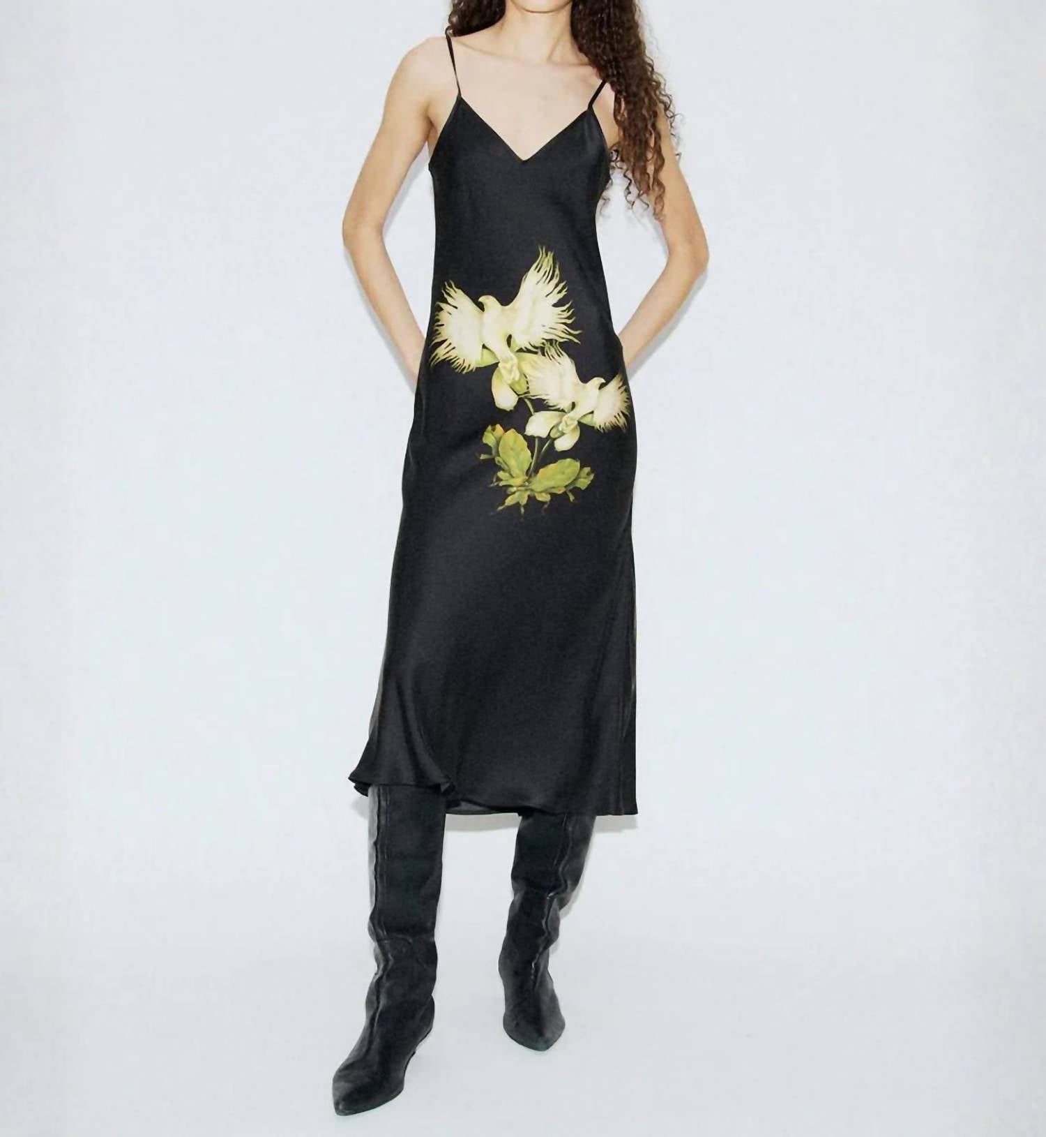 Silk Laundry - 90s Slip Midi Dress