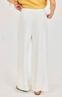 Sadie & Sage - Women's Sugarloaf Wide Leg Linen Pant