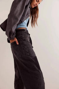 We The Free - Moxie Pull On Barrel Jeans