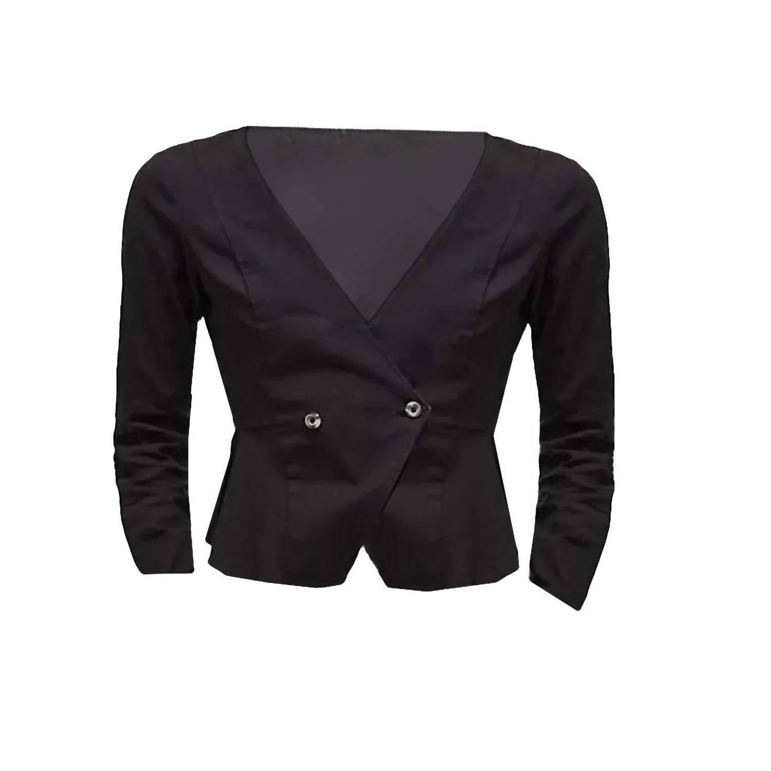 Free People - City Life Stretch Cotton Blazer Jacket