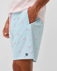 Johnnie-O - Caladesi Half Elastic 7" Surf Shorts