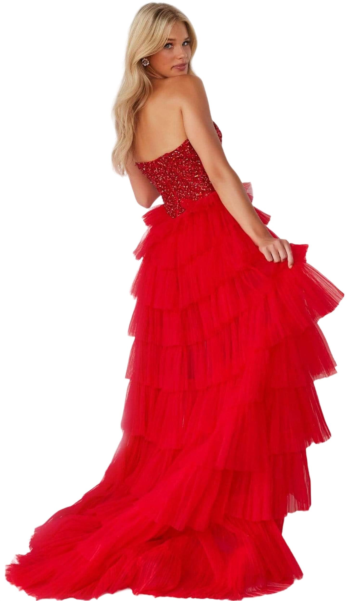 Jovani - Strapless Mermaid Prom Dress