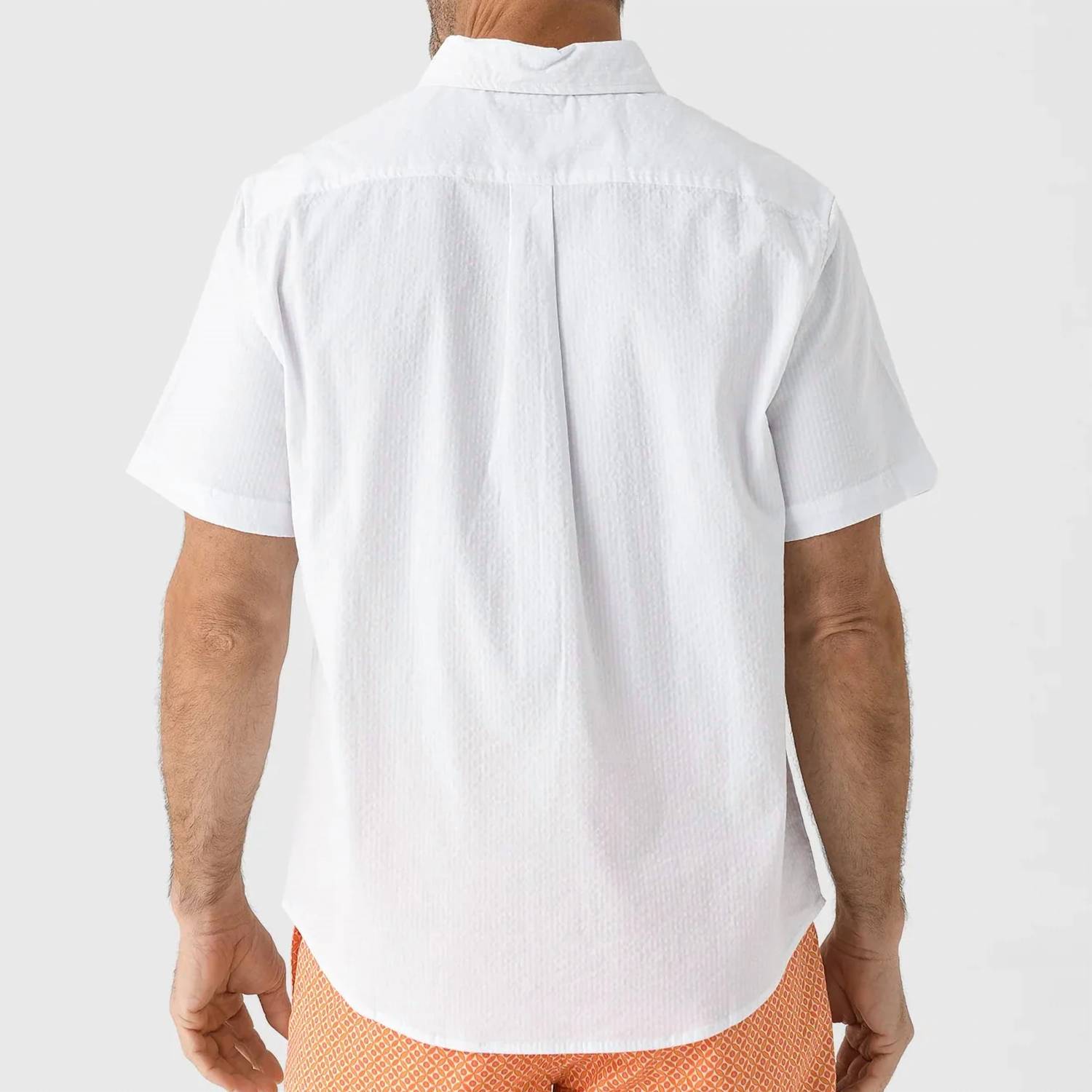 Fair Harbor - SEERSUCKER BUTTON UP SHIRT