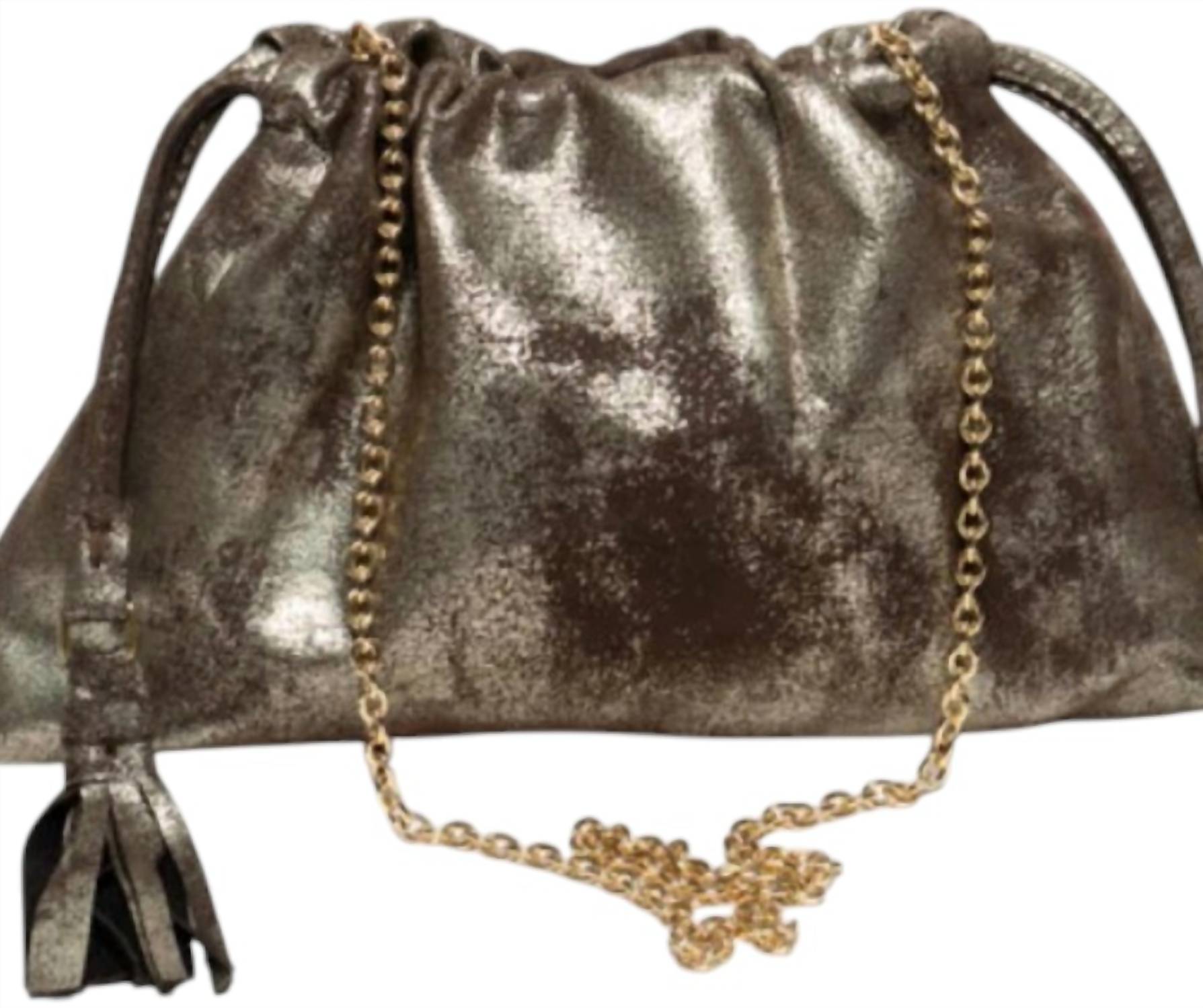 Laggo - Women's Mini Lucky Drawstring Clutch Bag