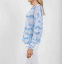 Elliott Lauren - Daydreaming Printed V Neck Sweater