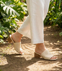 Seychelles - Women's Pepper 2 Woven Mid Heel Sandals