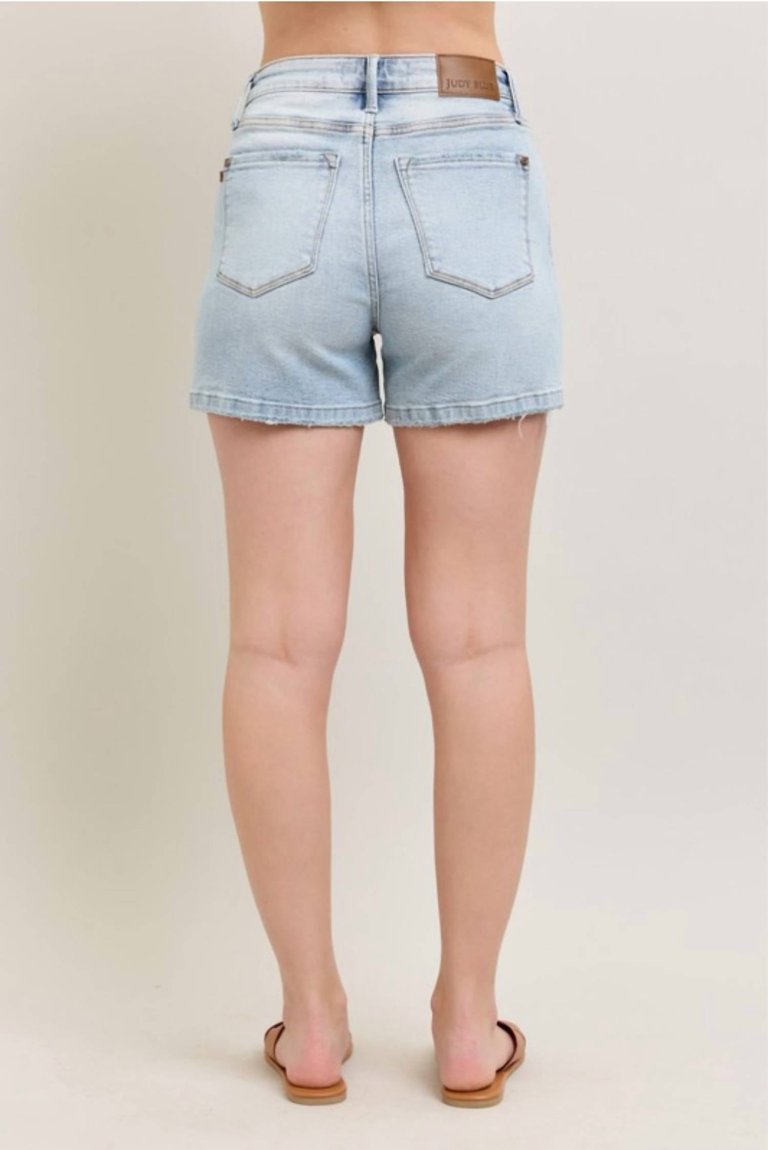 Judy Blue - High Waist Rigid Magic Shorts