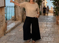 Made In Italy - Elisa Linen Top