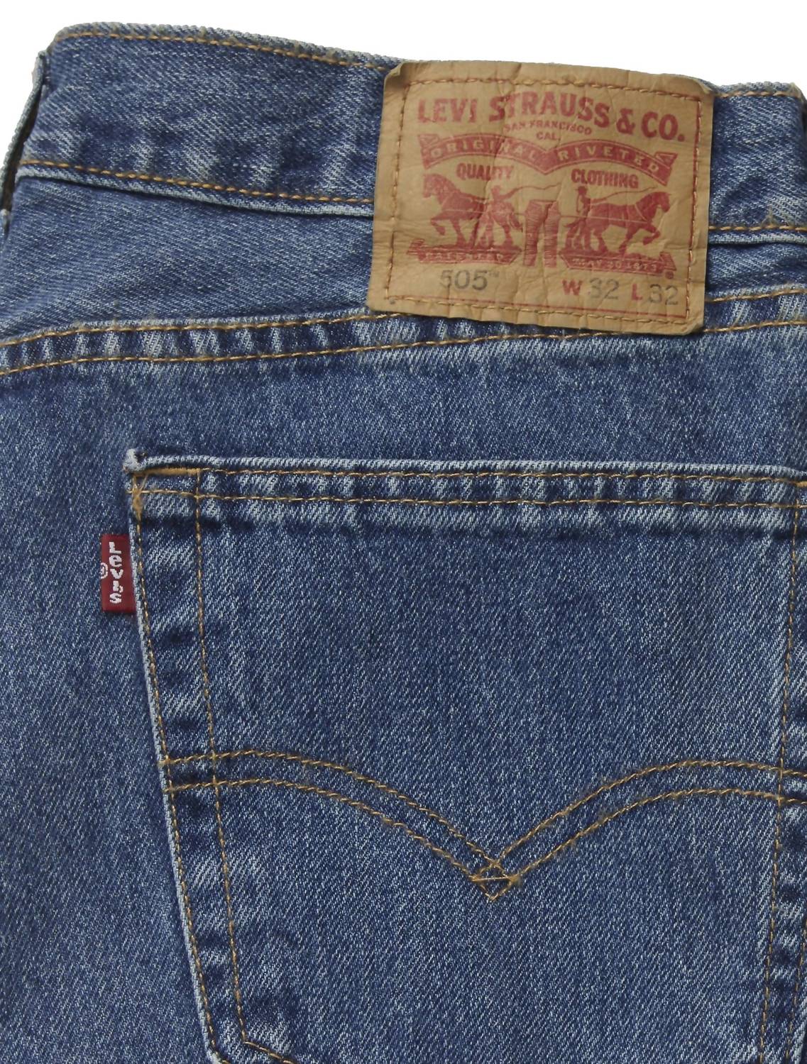 Levi'S - Men's 505 Regular Fit Jeans