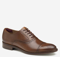 JOHNSTON & MURPHY Men's Conrad 2.0 Cap Toe Oxford in mahogany - men's shoe