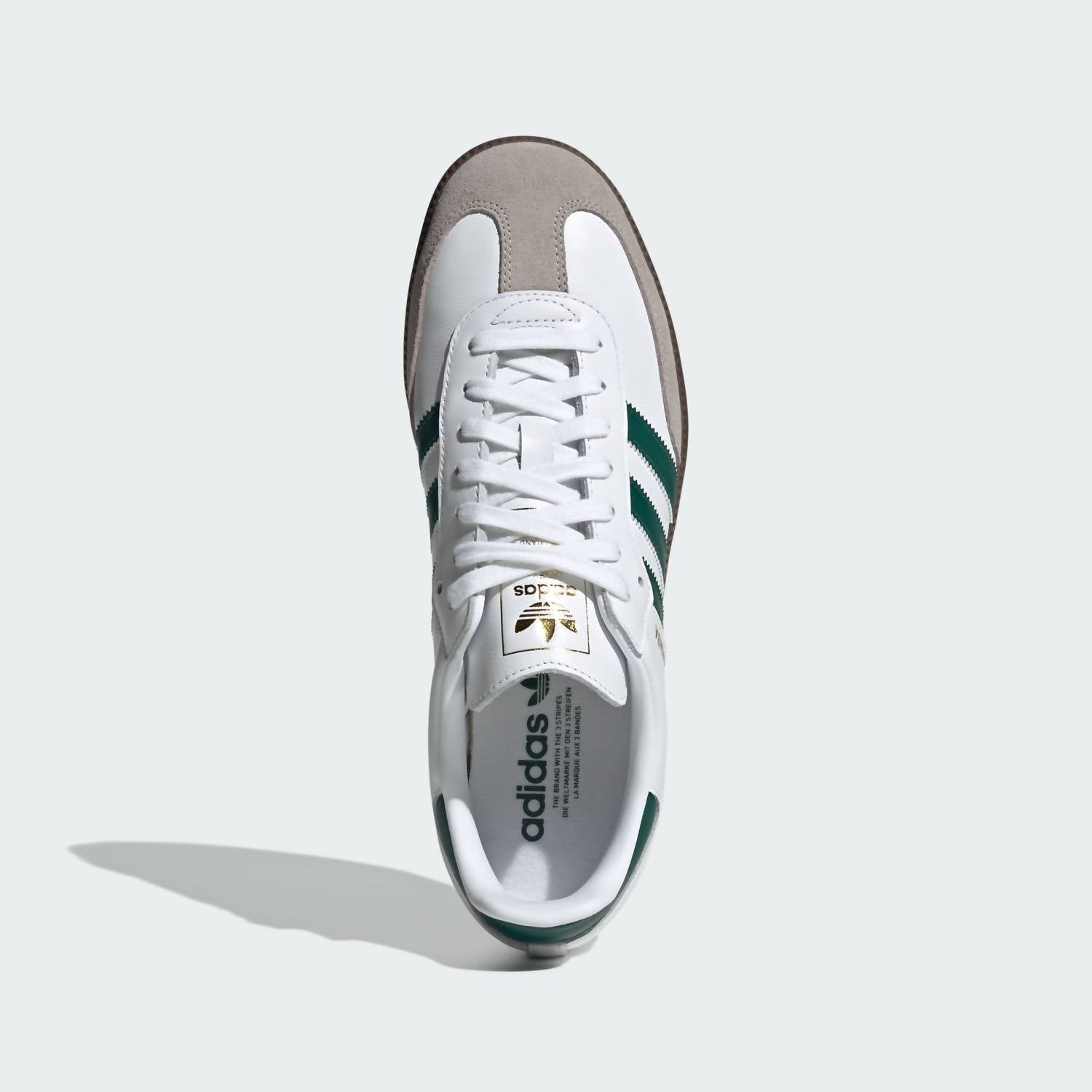 adidas Men's Samba Og Sneaker in white green - men's sneaker - view 4