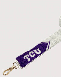 La Chic Designs - Women's Tcu Beaded Bag Strap