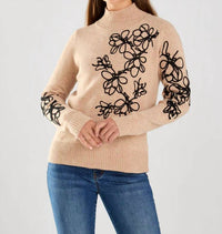 Fdj - Long Sleeve Mock Neck Sweater