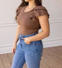 Southern Grace - Eloise Ruffle Sleeve Bodysuit