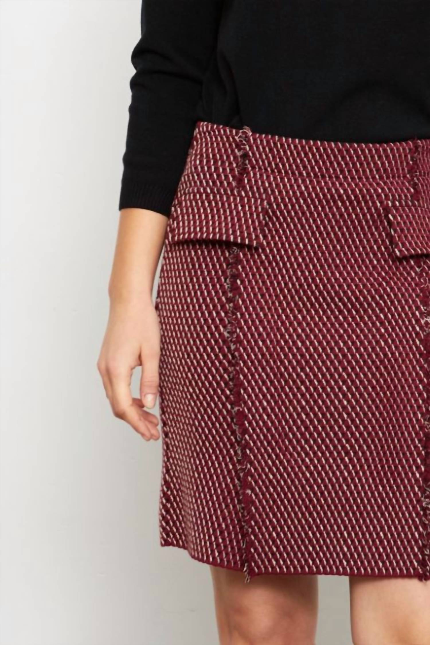 Aldo Martins - Corno Skirt With Faux Flap Pockets