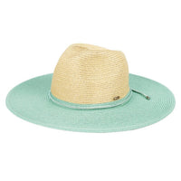 Joberry - Women's Two Tone Straw Panama Hat