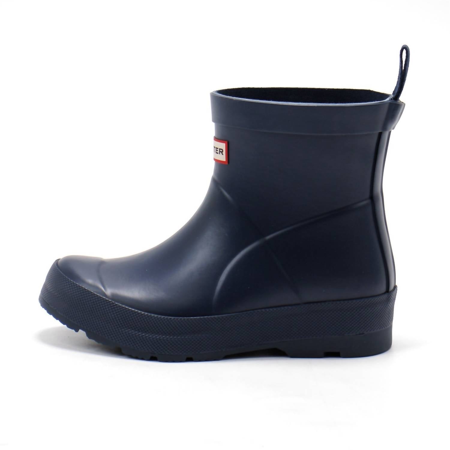 HUNTER Boys Play Rain Boots in valtameri blue - kids' shoe - alternate view