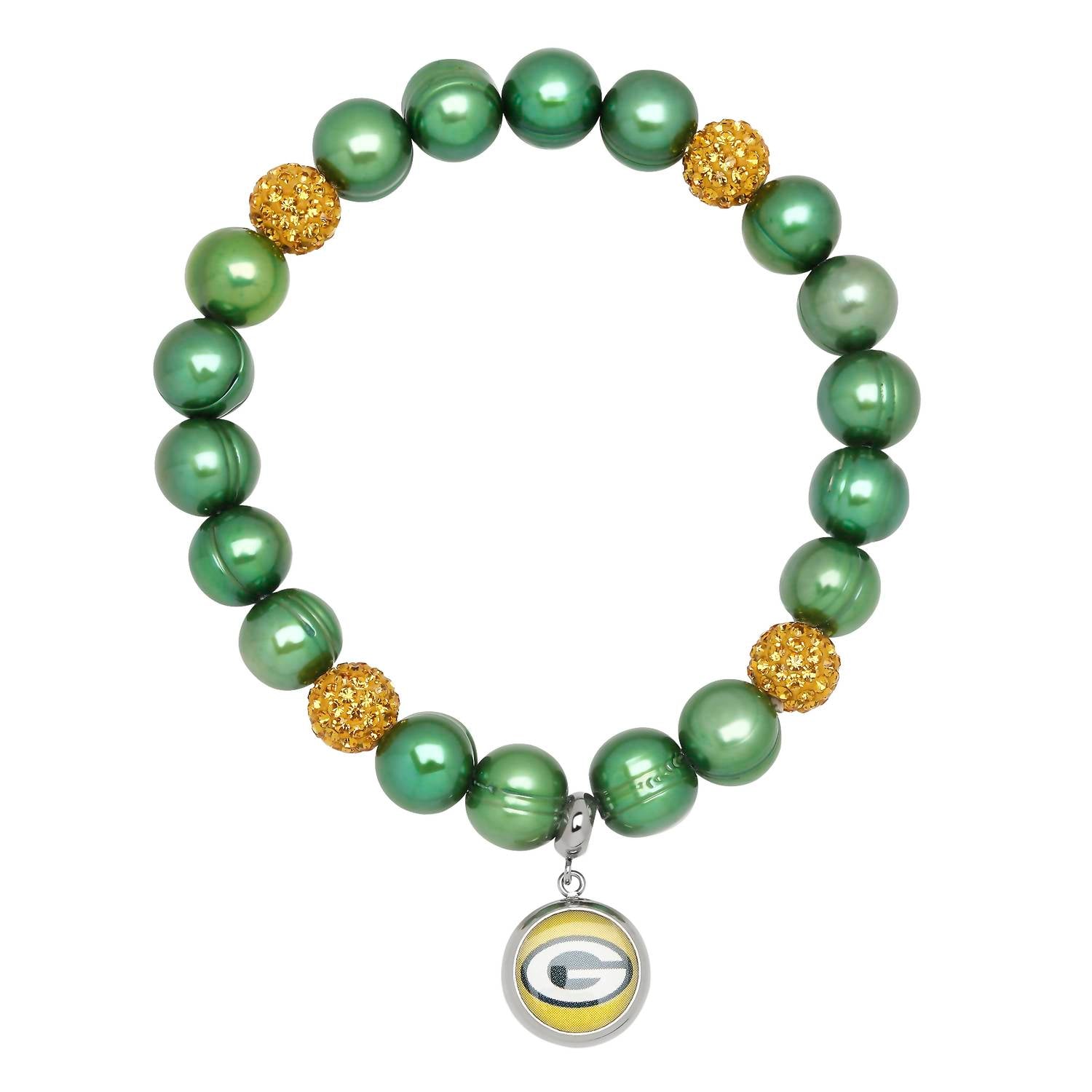 Honora - Green Bay Packers Stretch Bracelet