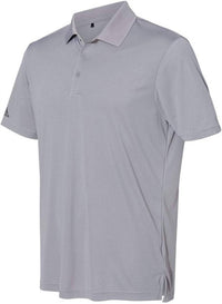 adidas Men's Performance Sport Polo in grey - men's shirt - alternate view