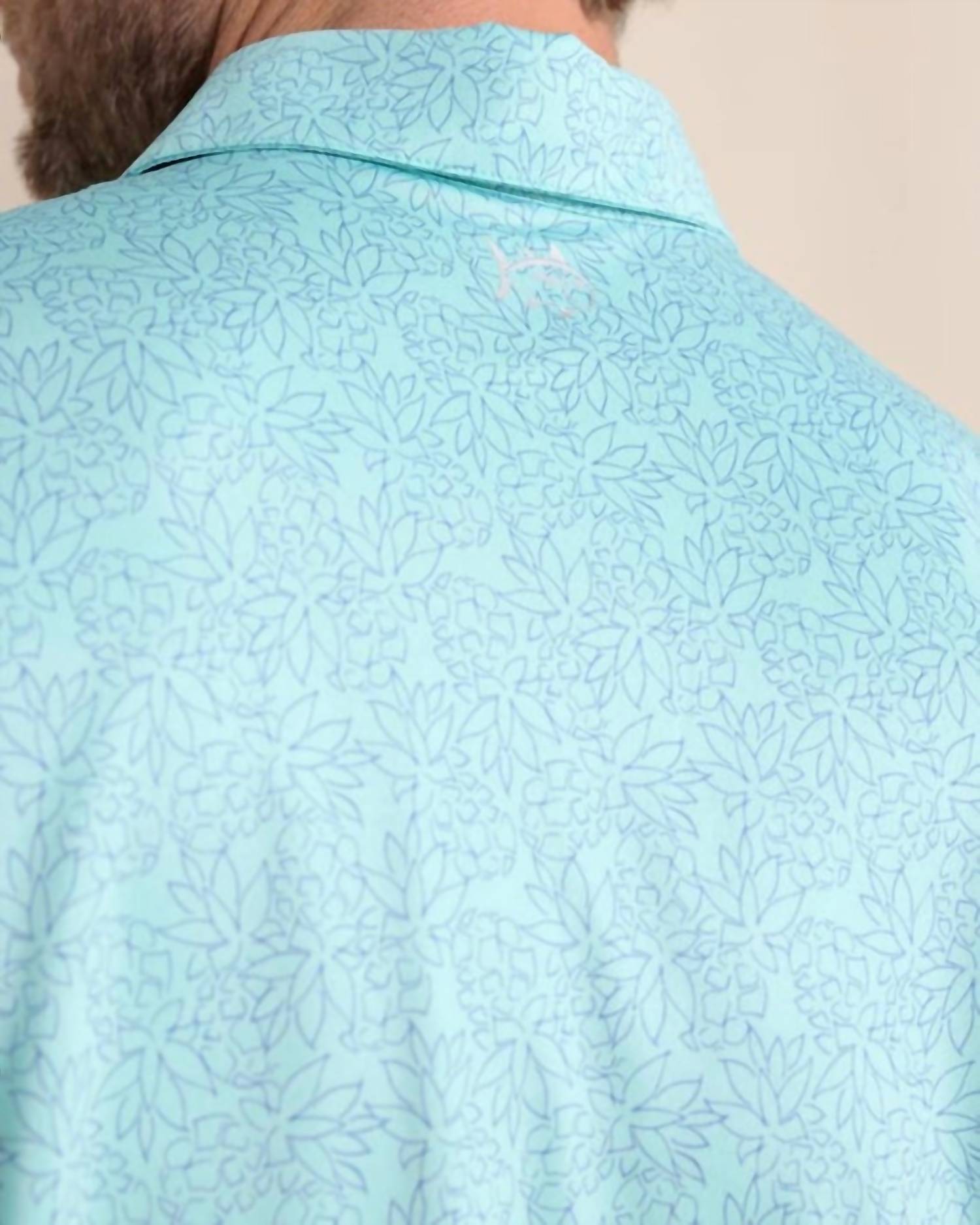 Southern Tide - Driver Pineapple Paradise Printed Polo